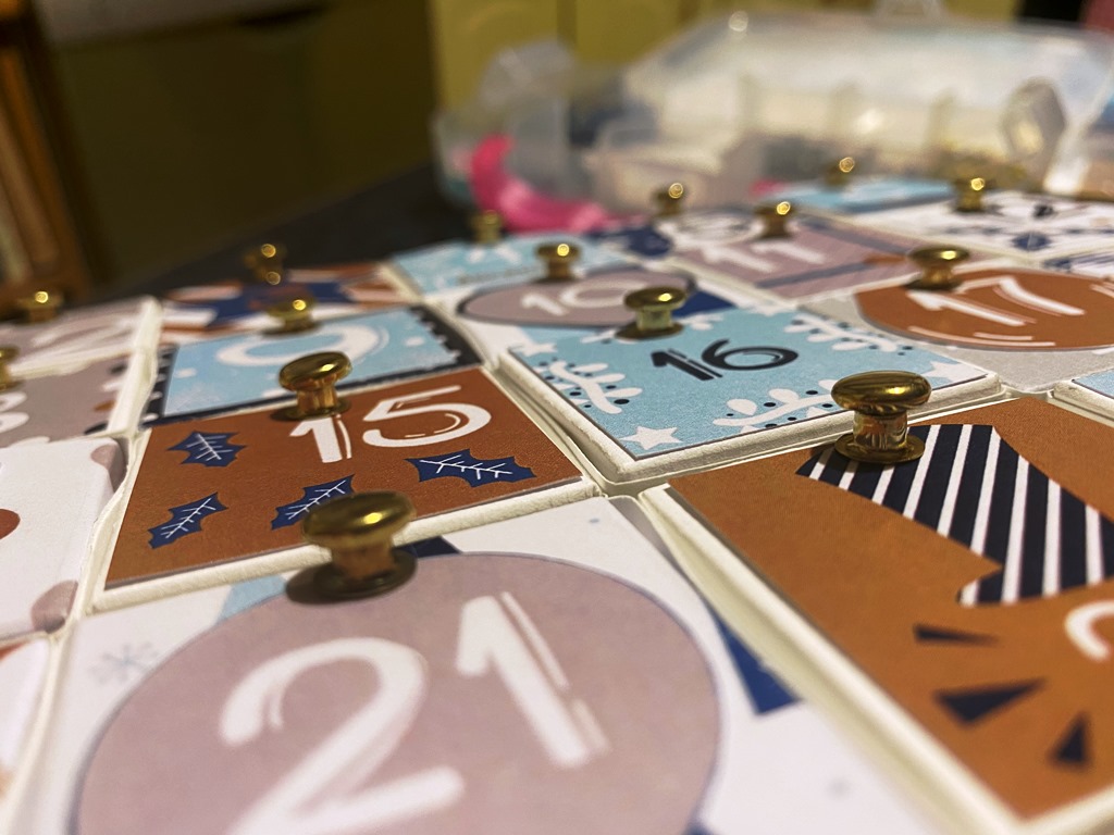 Adventi napt&aacute;r ScrapUp! Blog