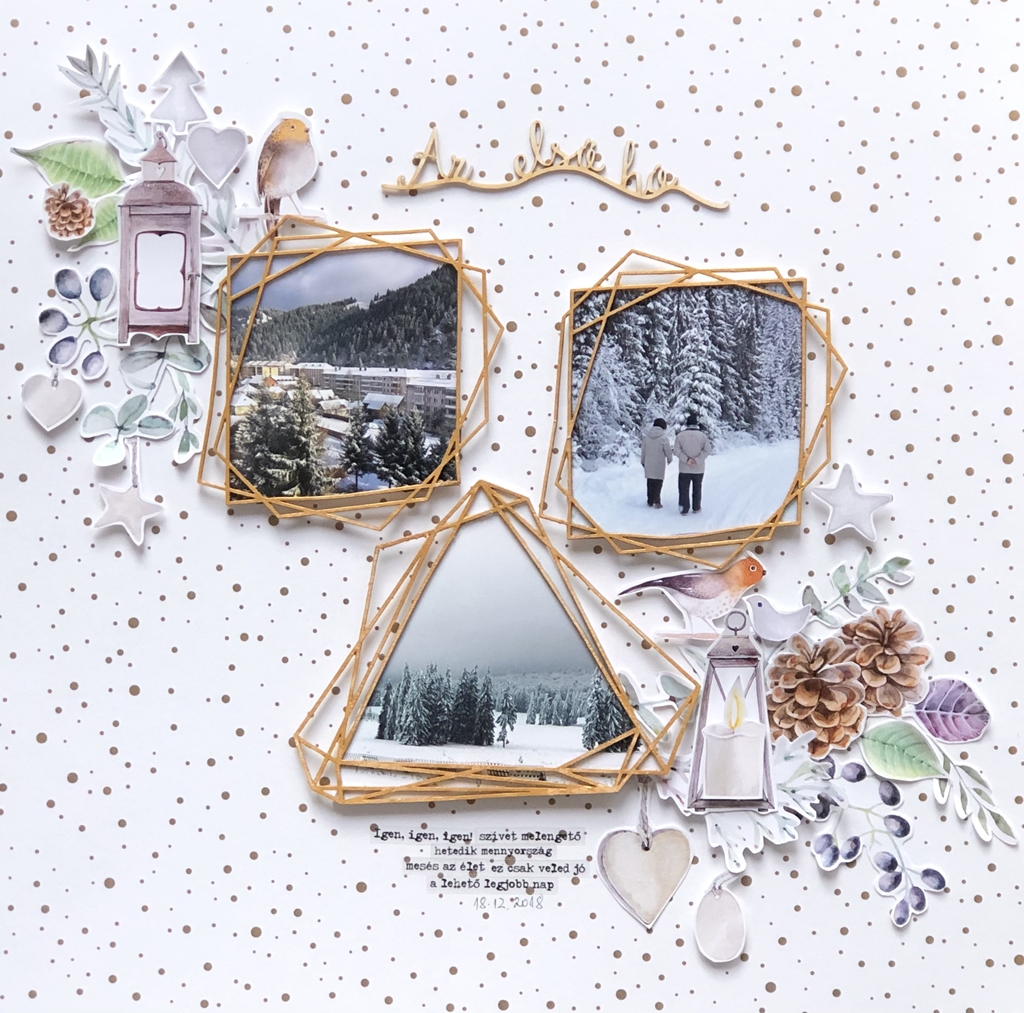 Az első h&oacute; ScrapUp! Blog