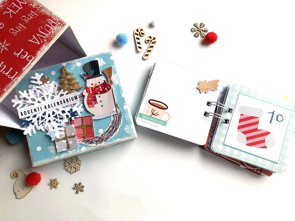 Adventi kalend&aacute;rium kicsit m&aacute;sk&eacute;pp  ScrapUp! Blog