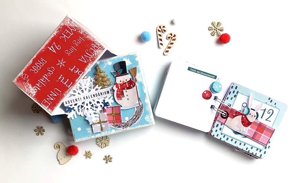 Adventi kalend&aacute;rium kicsit m&aacute;sk&eacute;pp  ScrapUp! Blog