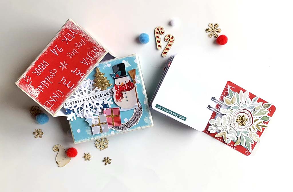 Adventi kalend&aacute;rium kicsit m&aacute;sk&eacute;pp  ScrapUp! Blog