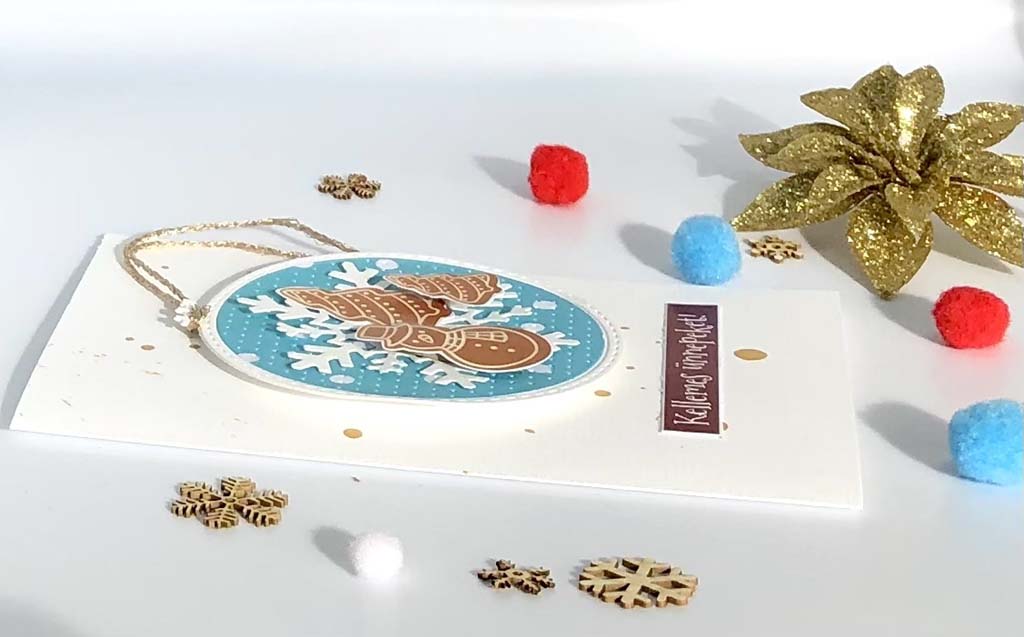 Kar&aacute;csonyi k&eacute;peslap kis csavarral  ScrapUp! Blog