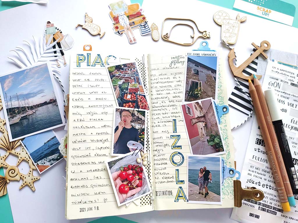 Portoroz - utaz&oacute;napl&oacute; ScrapUp! Blog