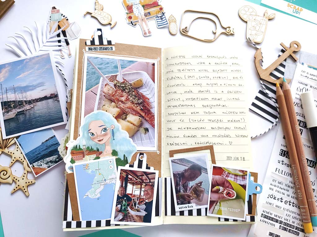 Portoroz - utaz&oacute;napl&oacute; ScrapUp! Blog