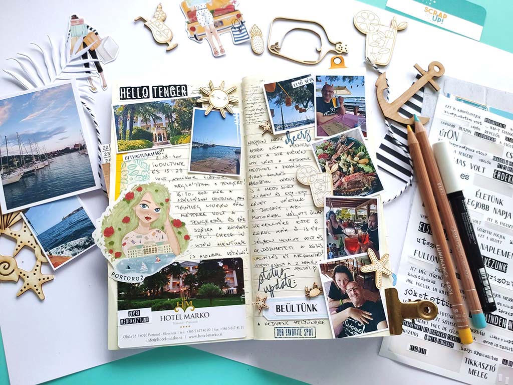Portoroz - utaz&oacute;napl&oacute; ScrapUp! Blog