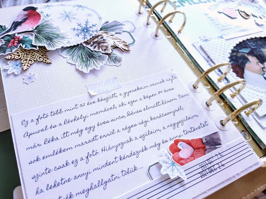 Kar&aacute;csonyi eml&eacute;k  ScrapUp! Blog