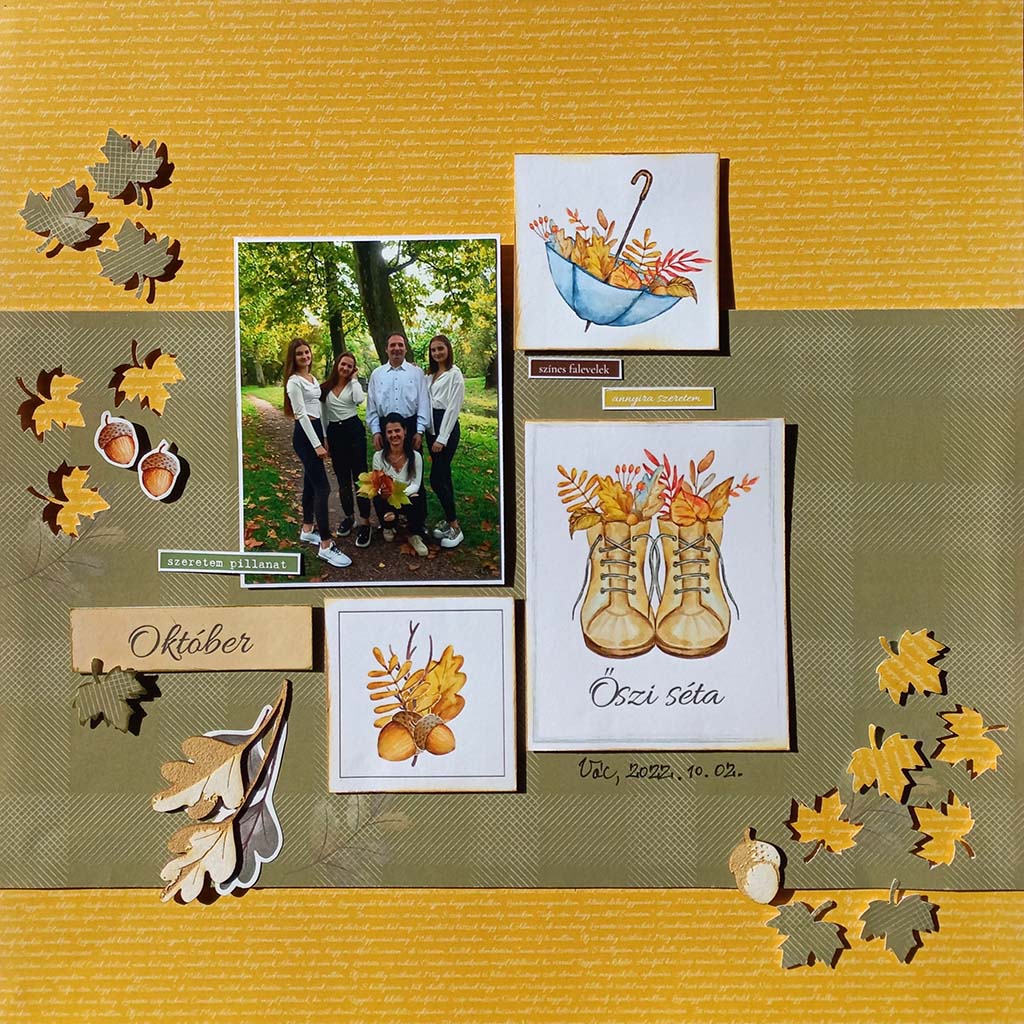 Őszi pillanat&hellip; ScrapUp! Blog