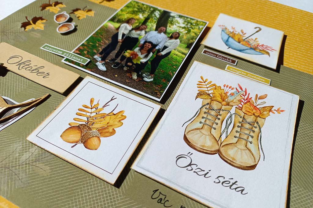 Őszi pillanat&hellip; ScrapUp! Blog