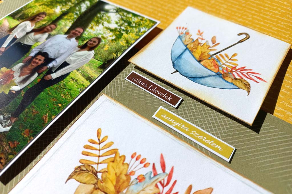 Őszi pillanat&hellip; ScrapUp! Blog