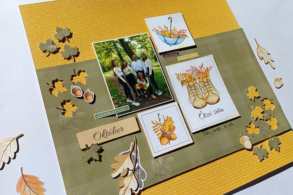 Őszi pillanat&hellip; ScrapUp! Blog