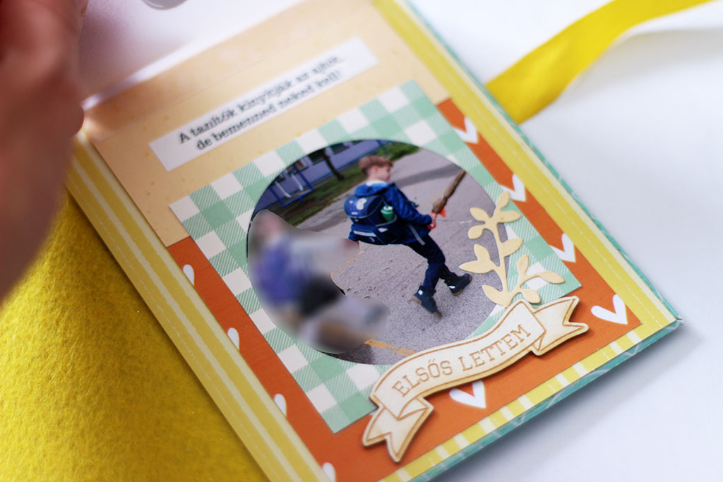 V&aacute;r az iskola mini album ScrapUp! Blog