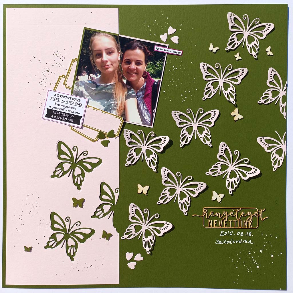 Rengeteget nevett&uuml;nk ScrapUp! Blog