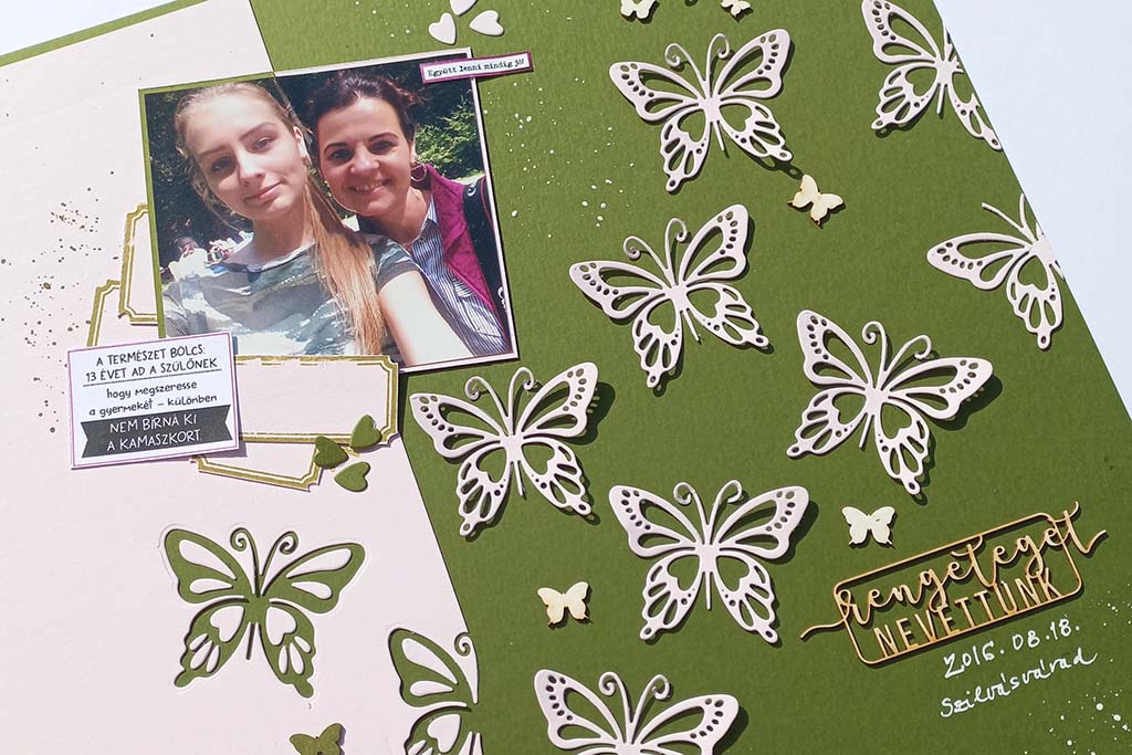 Rengeteget nevett&uuml;nk ScrapUp! Blog