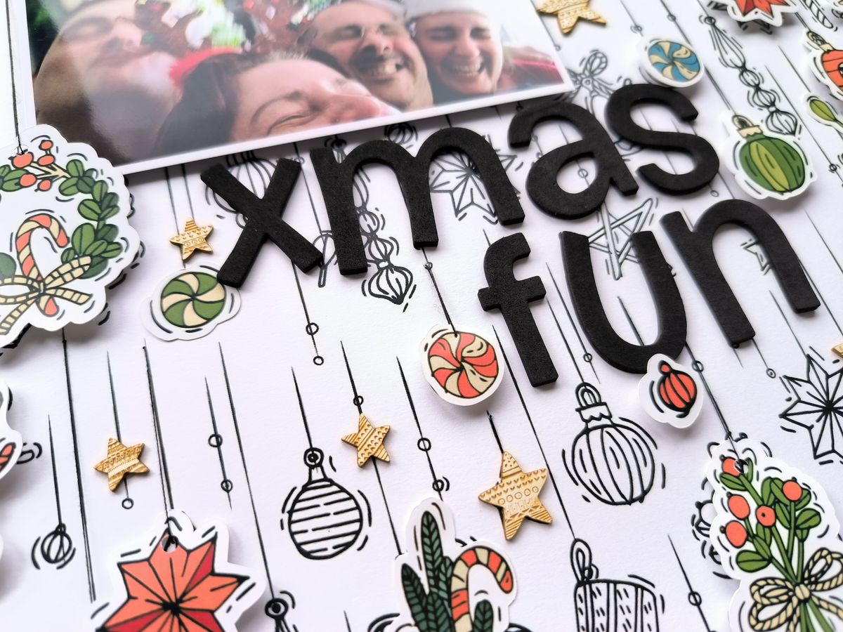 Xmas fun ScrapUp Blog