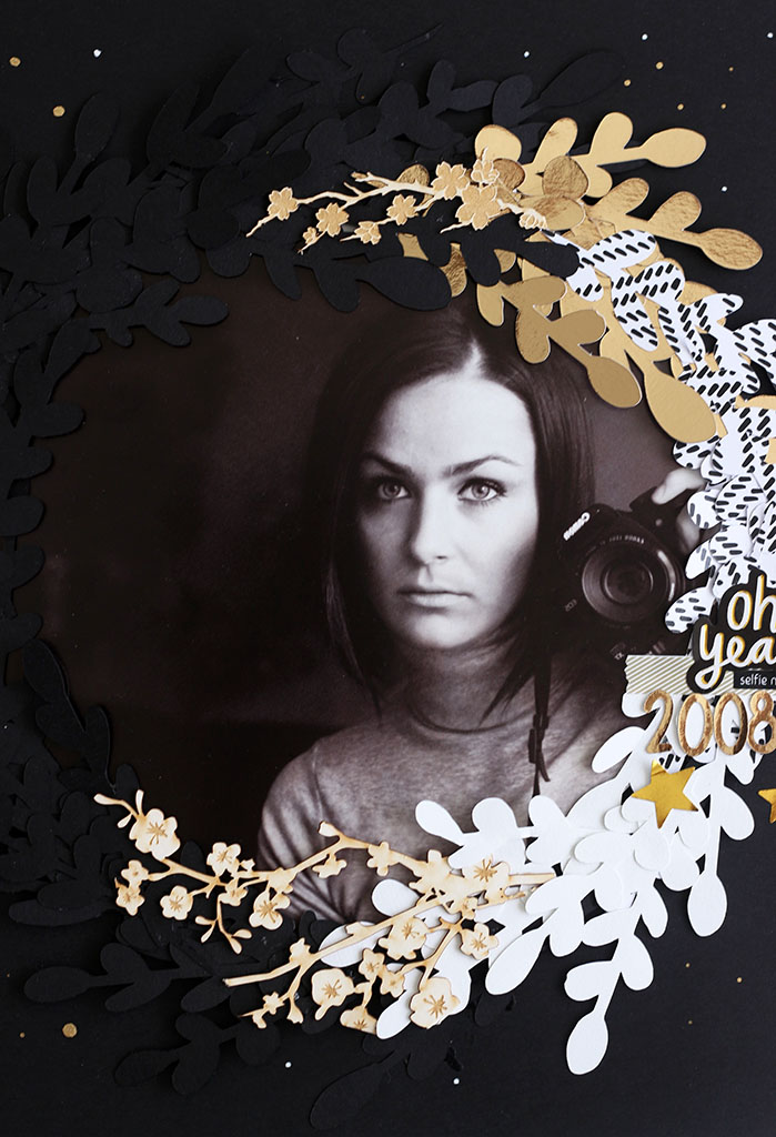 Márciusi kihívás: Fekete/sötét alap Scrapup Blog