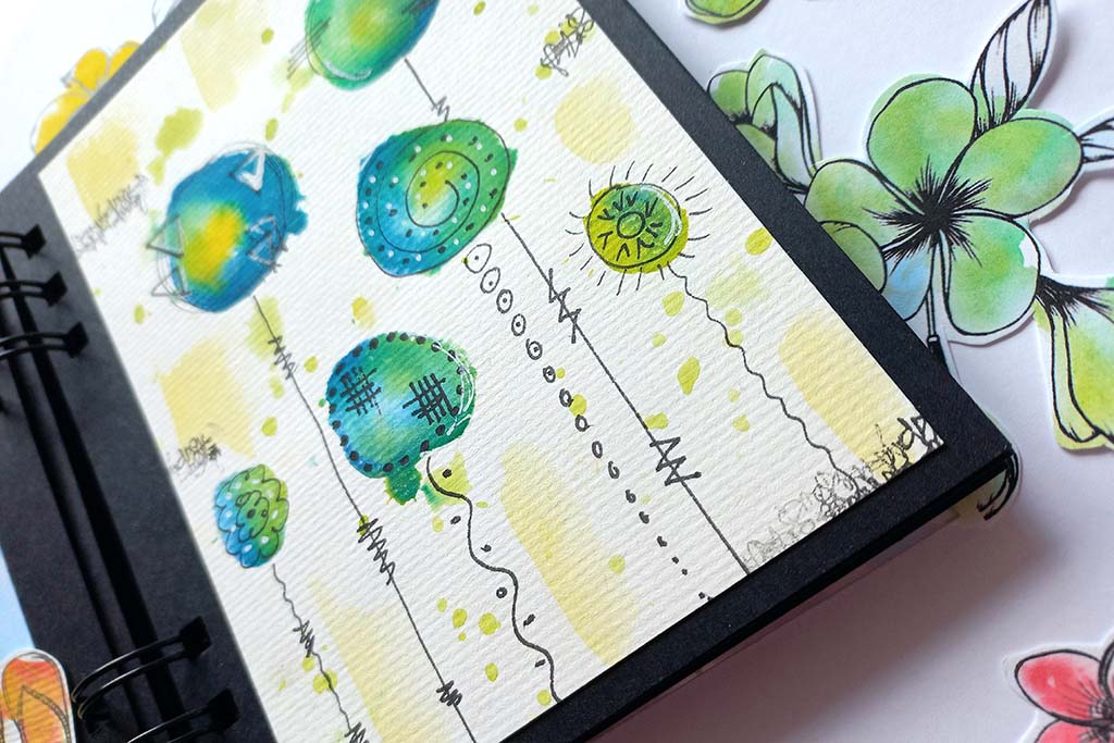 Akvarell albumka ScrapUp Blog