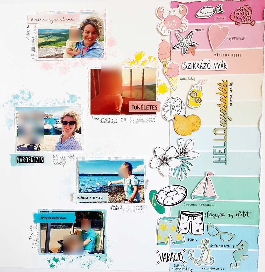 HELLO nyaralás ScrapUp Blog