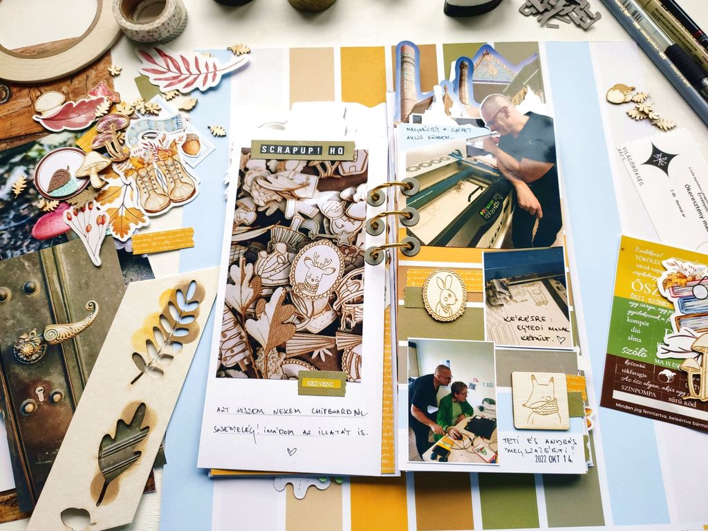 Őszi kavalk&aacute;d - 2023 ScrapUp Blog