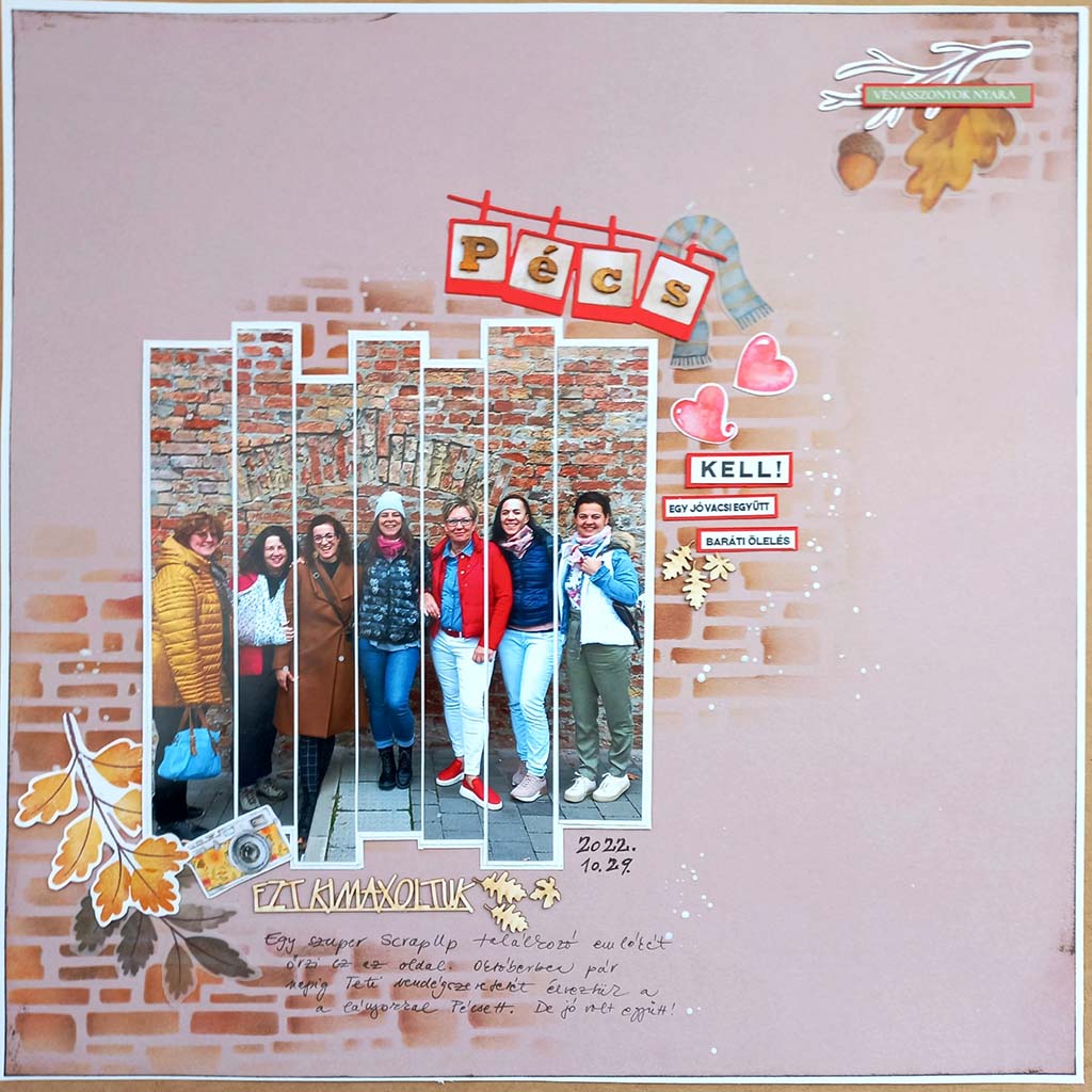 Ezt kimaxoltuk ScrapUp Blog