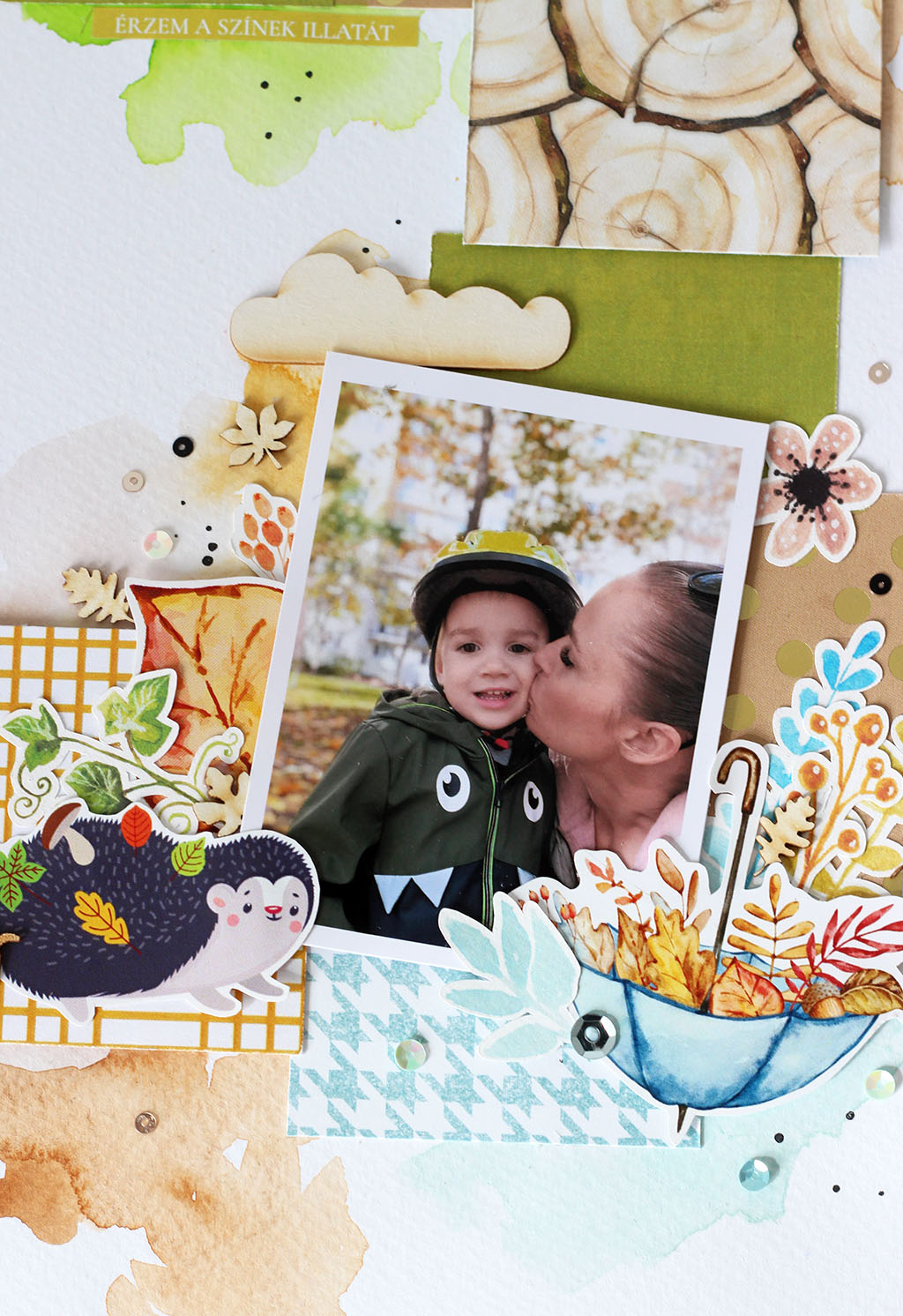 Hull&oacute; falevelek ScrapUp Blog