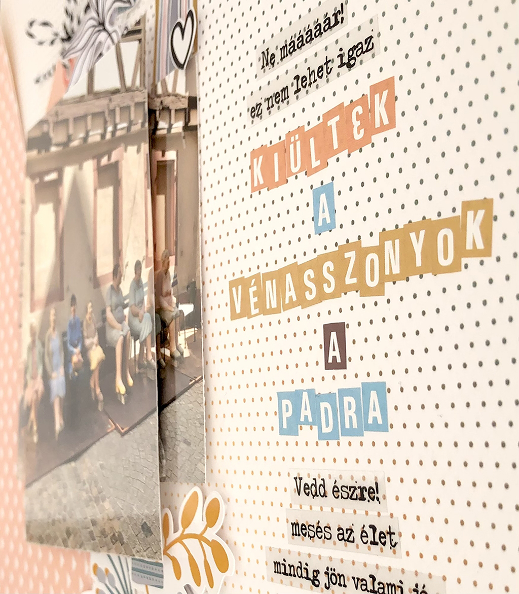 Kiültek a vénasszonyok a padra ScrapUp Blog