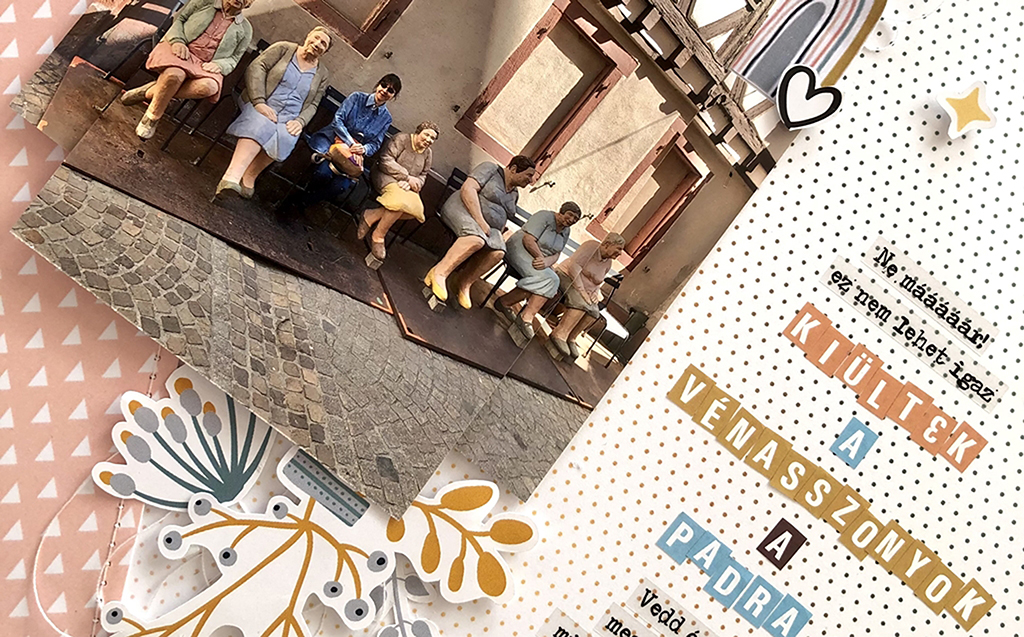 Kiültek a vénasszonyok a padra ScrapUp Blog