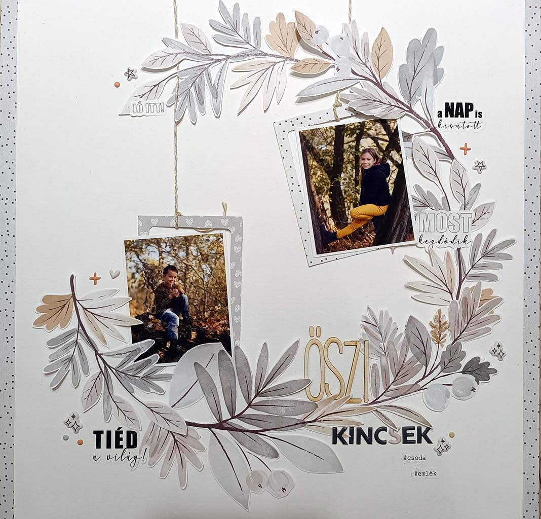 Őszi kincsek ScrapUp Blog