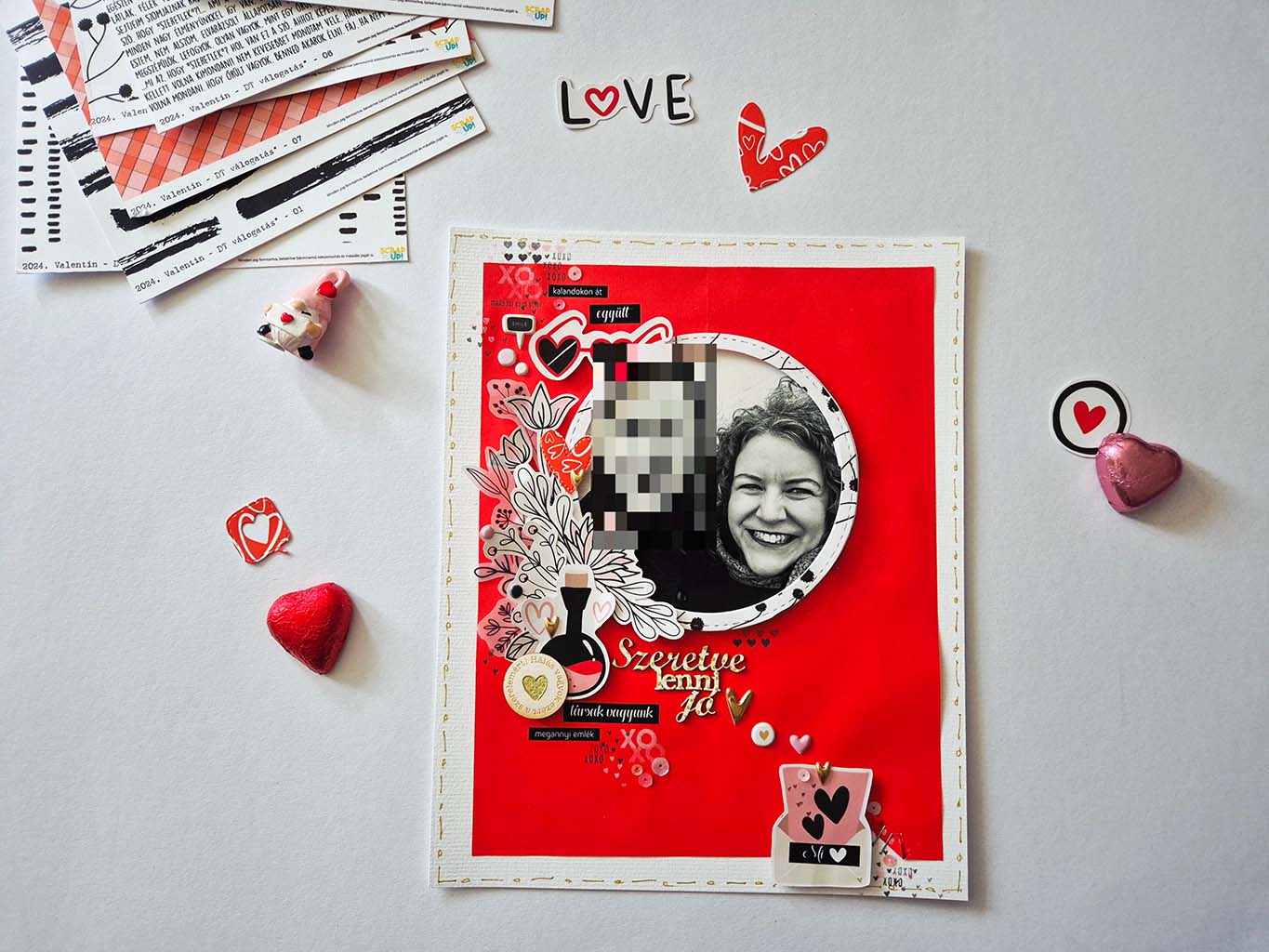 Szeretve lenni JÓ ScrapUp Blog