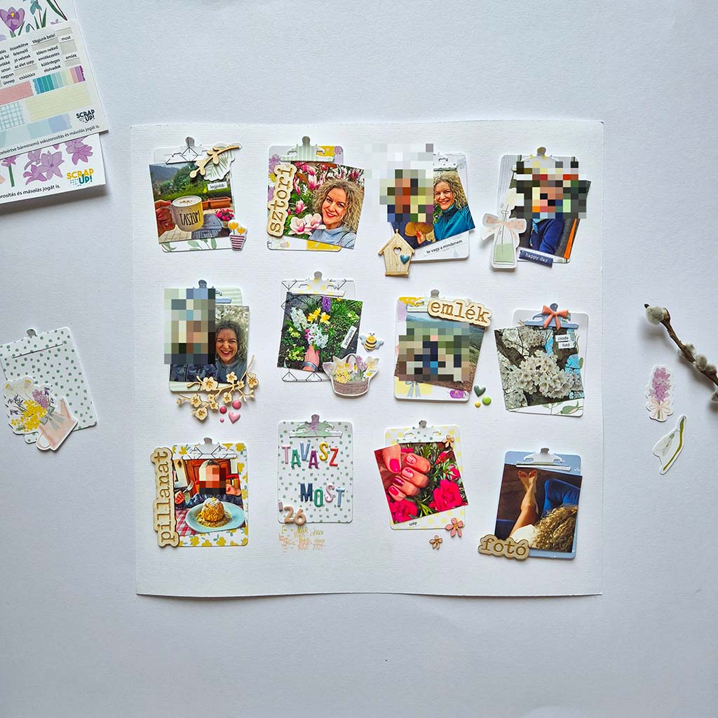 Tavasz - MOST ScrapUp Blog