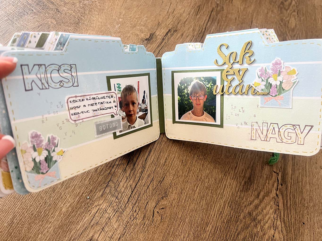 Akkor és most - Köszönjük Kriszta néni! ScrapUp Blog