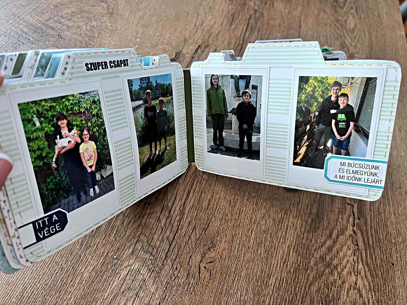 Akkor és most - Köszönjük Kriszta néni! ScrapUp Blog