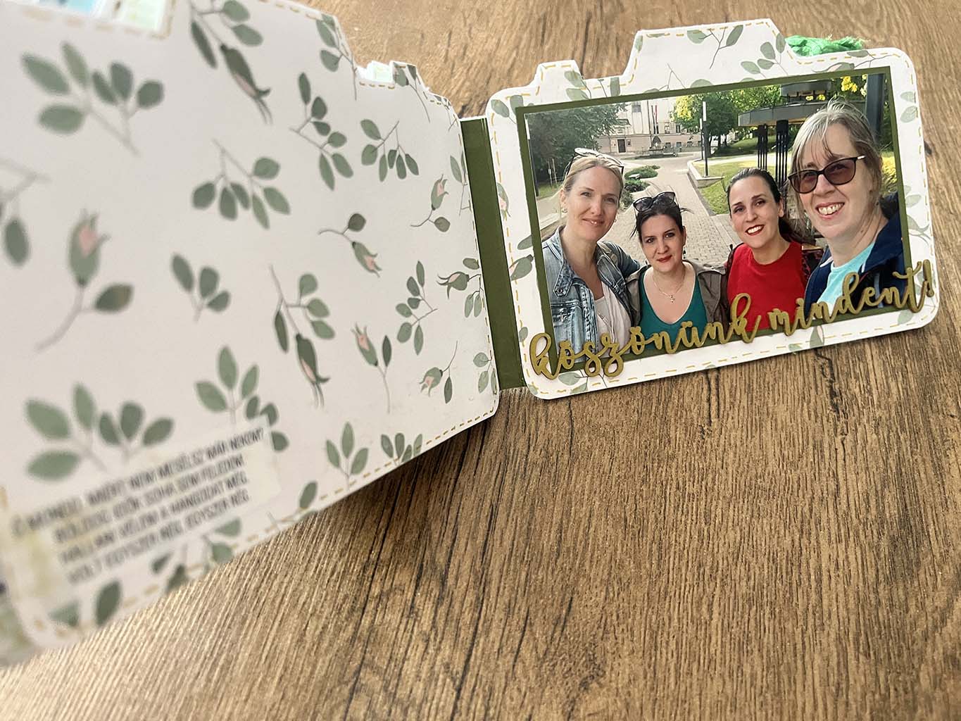 Akkor és most - Köszönjük Kriszta néni! ScrapUp Blog