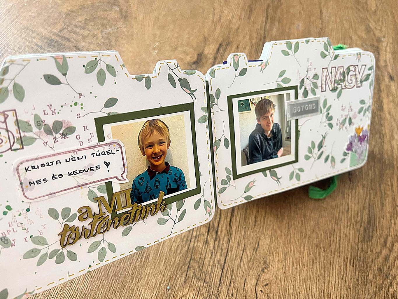 Akkor és most - Köszönjük Kriszta néni! ScrapUp Blog