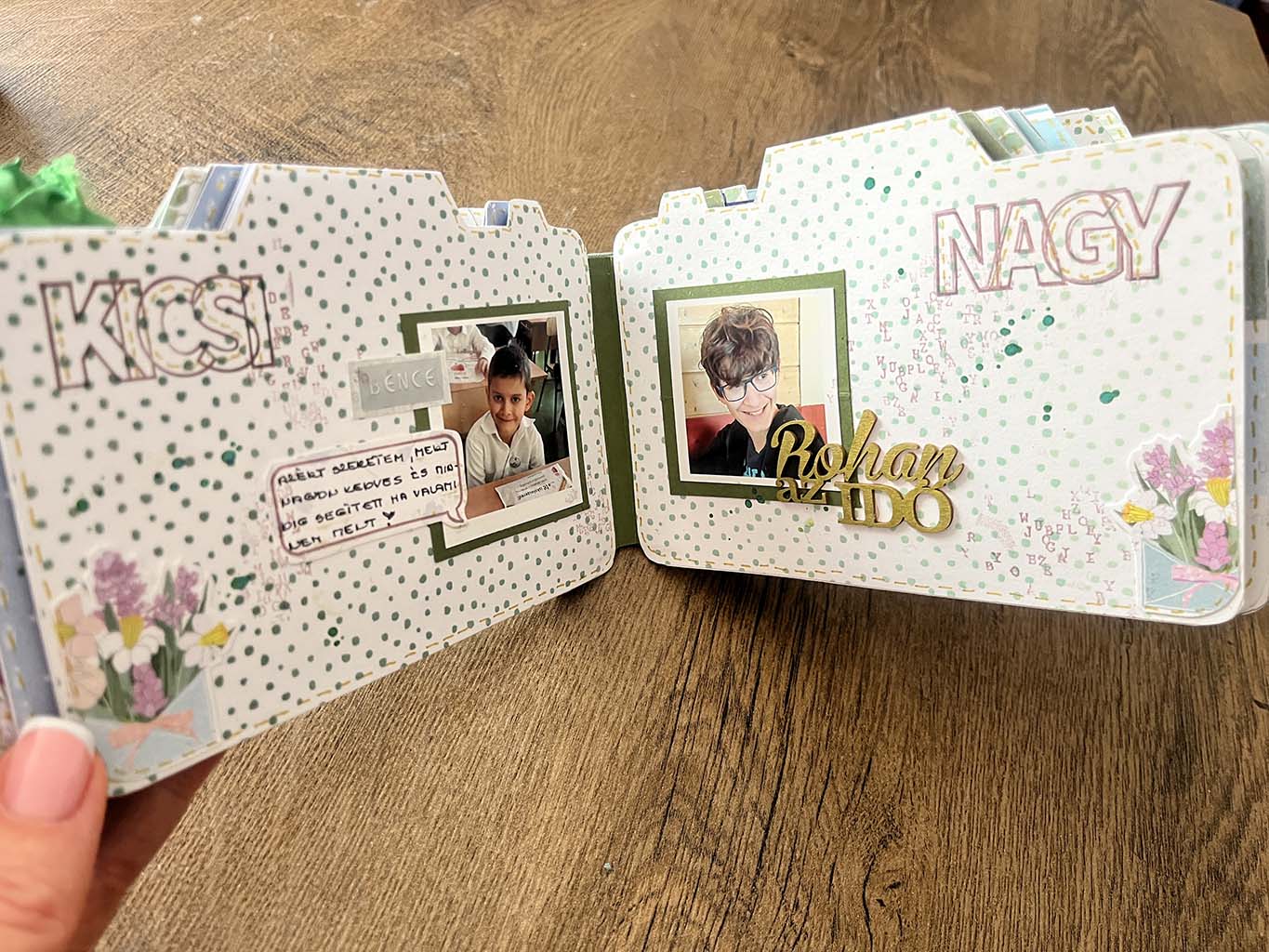 Akkor és most - Köszönjük Kriszta néni! ScrapUp Blog