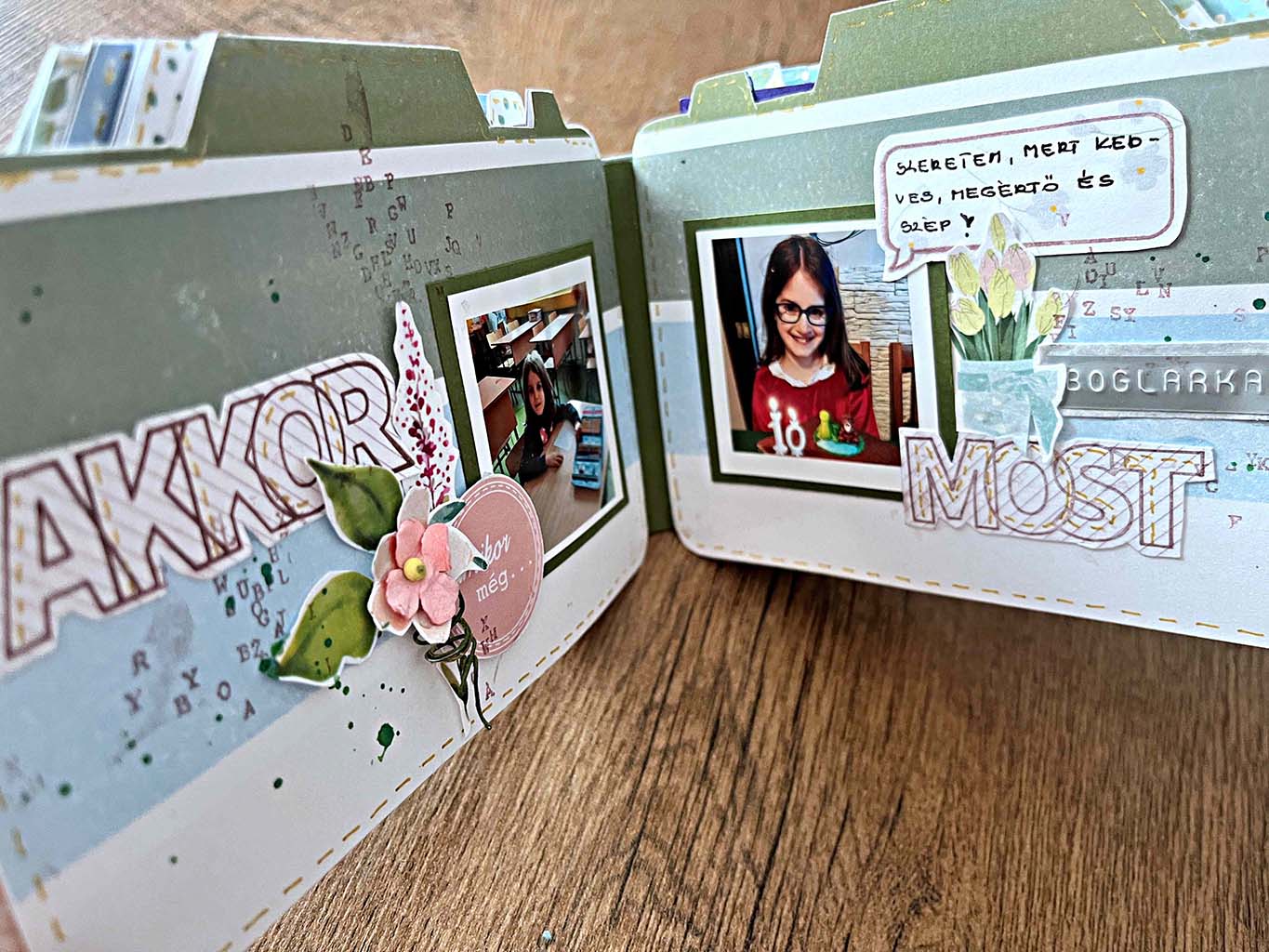 Akkor és most - Köszönjük Kriszta néni! ScrapUp Blog