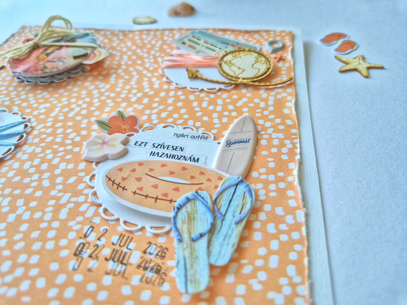 Vamos a la playa ScrapUp Blog