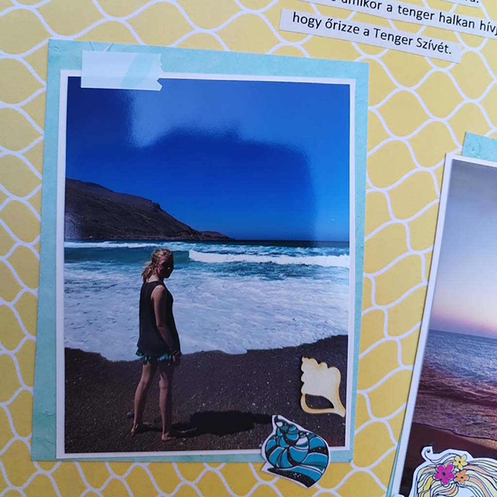 A tenger sz&iacute;ve ScrapUp Blog