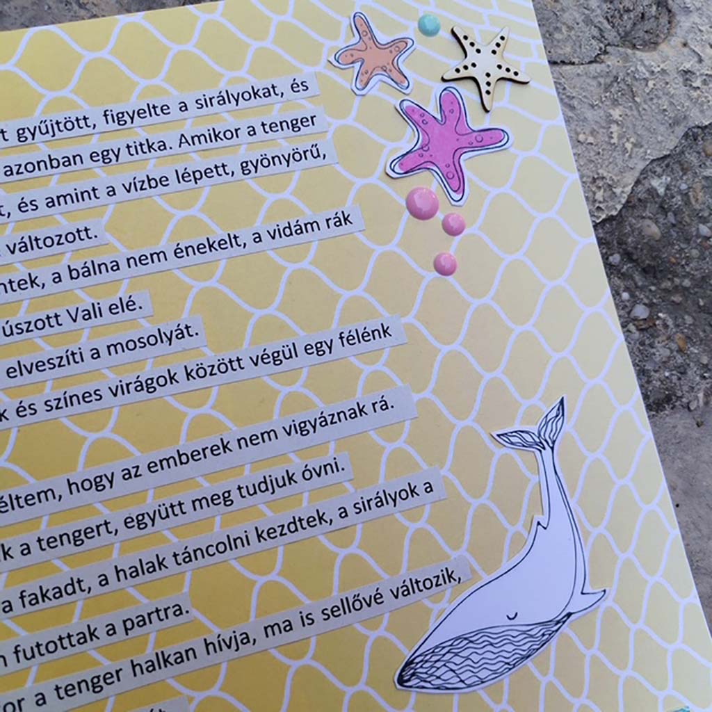 A tenger sz&iacute;ve ScrapUp Blog