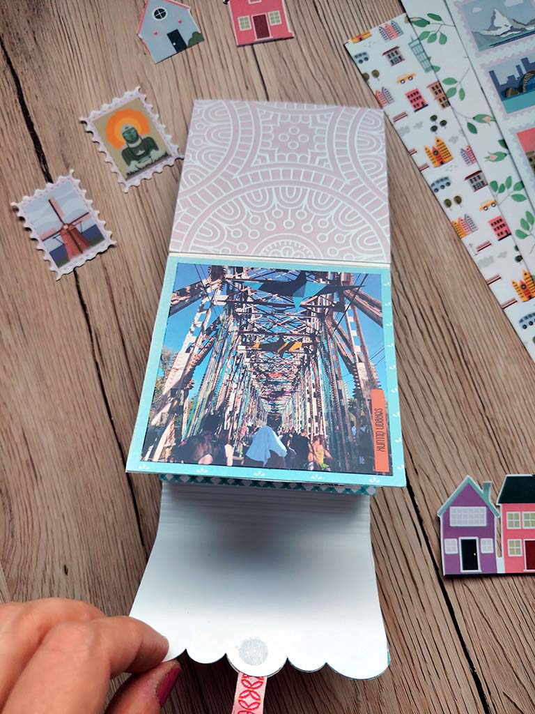 Leporello album ScrapUp Blog