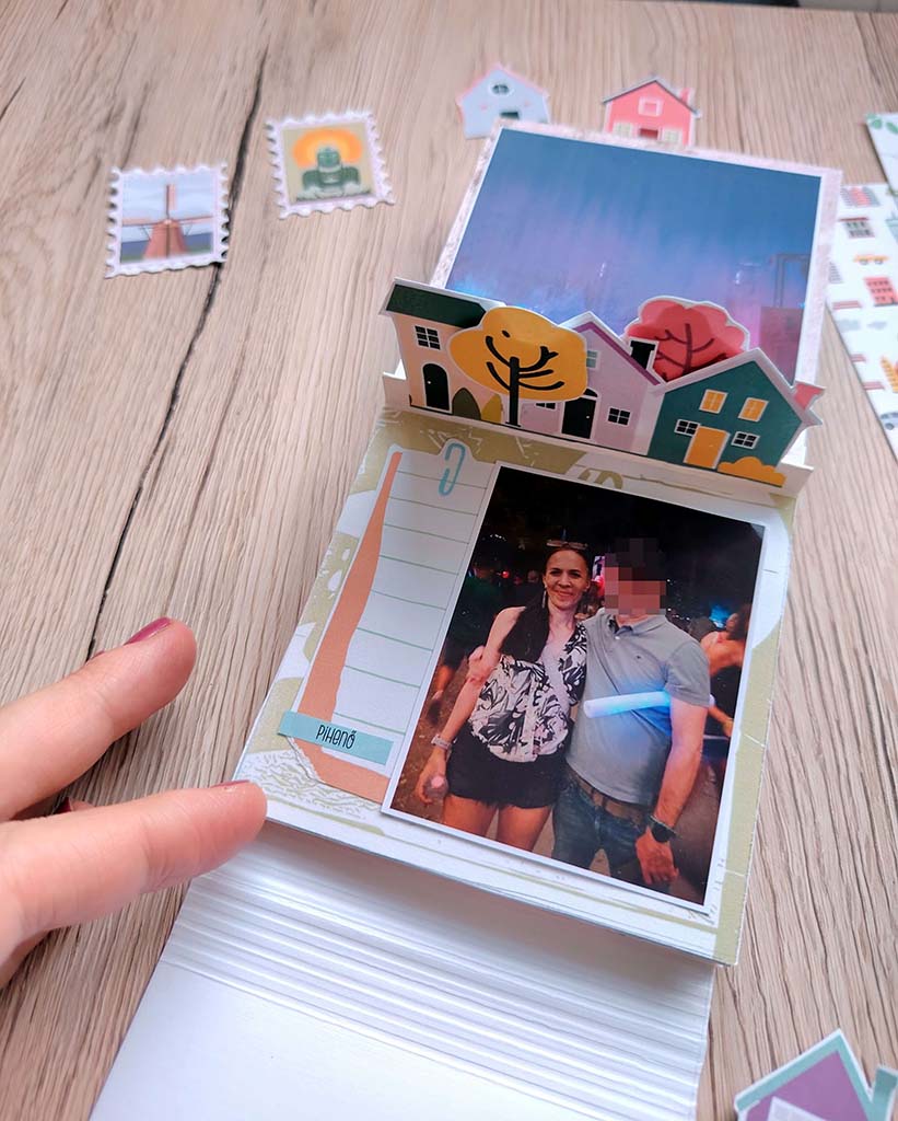 Leporello album ScrapUp Blog