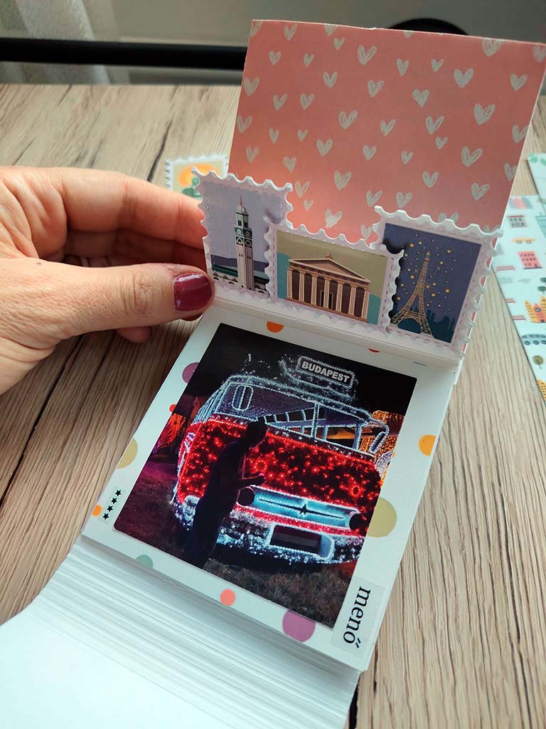 Leporello album ScrapUp Blog
