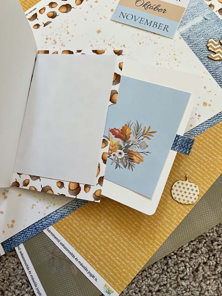Őszi album ScrapUp Blog