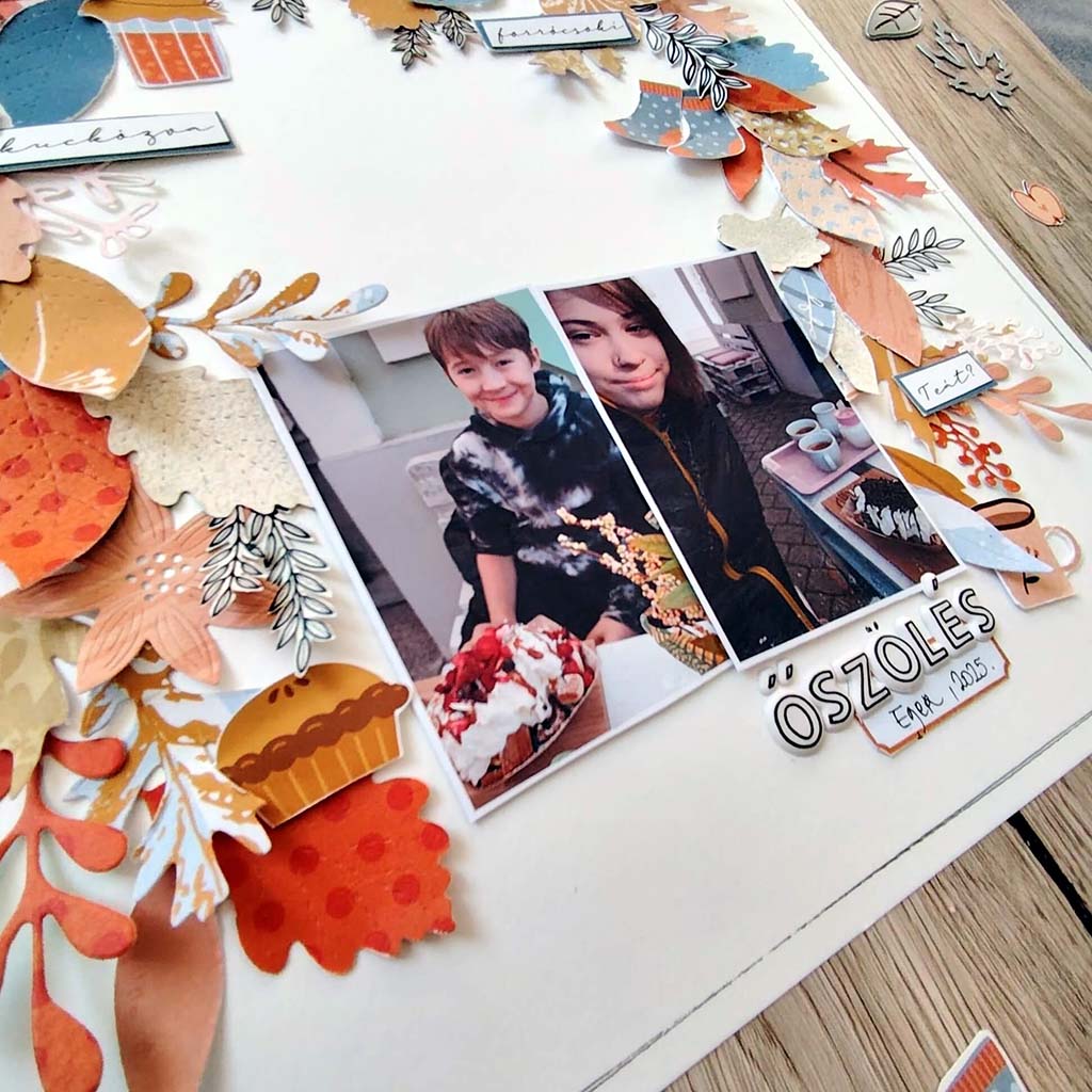 Ősz&ouml;l&eacute;s ScrapUp Blog
