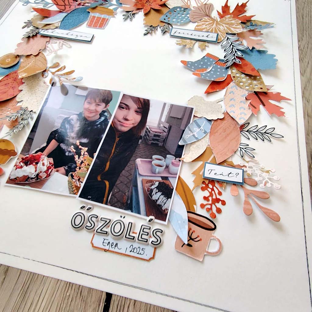 Ősz&ouml;l&eacute;s ScrapUp Blog