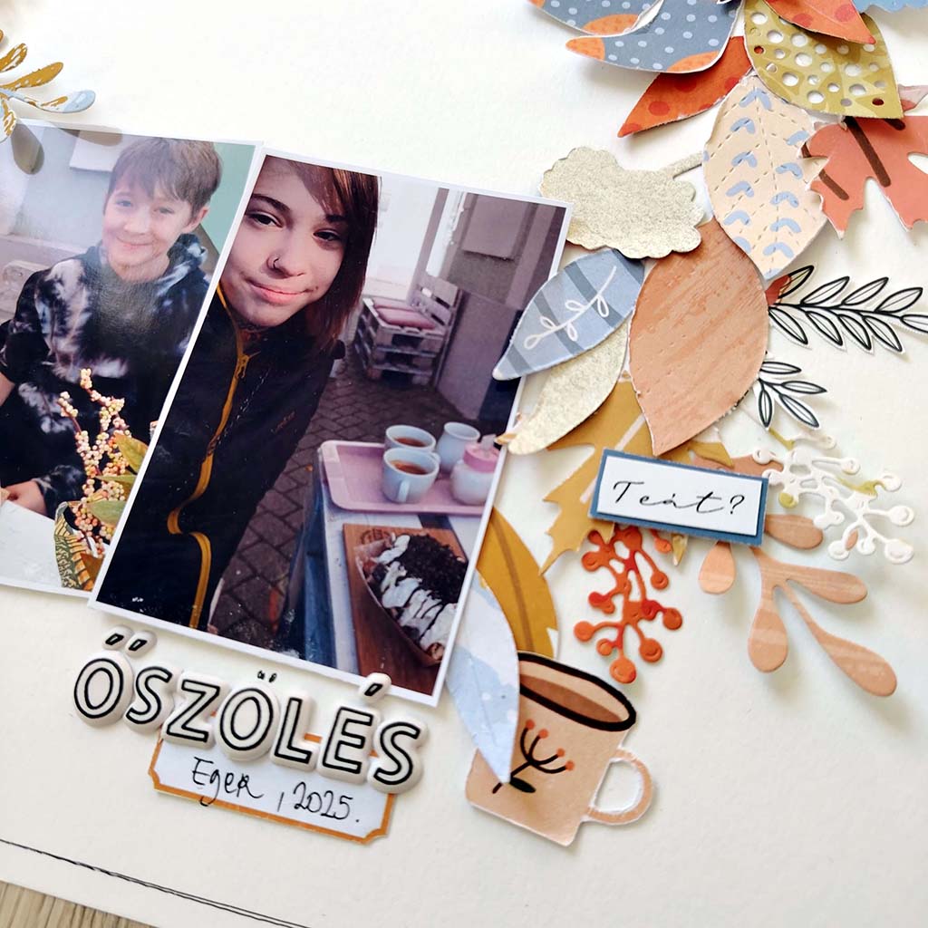 Ősz&ouml;l&eacute;s ScrapUp Blog