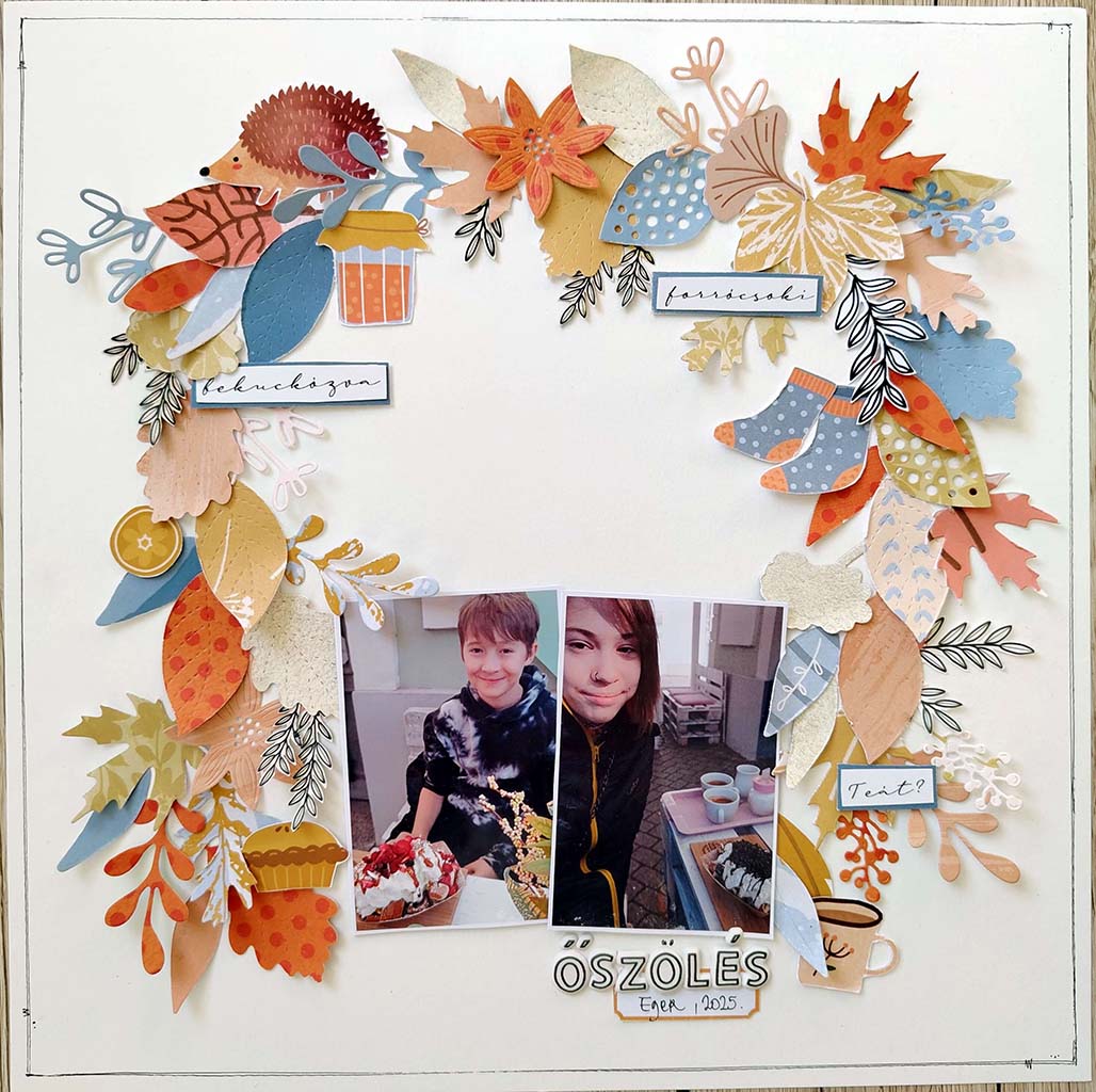 Ősz&ouml;l&eacute;s ScrapUp Blog