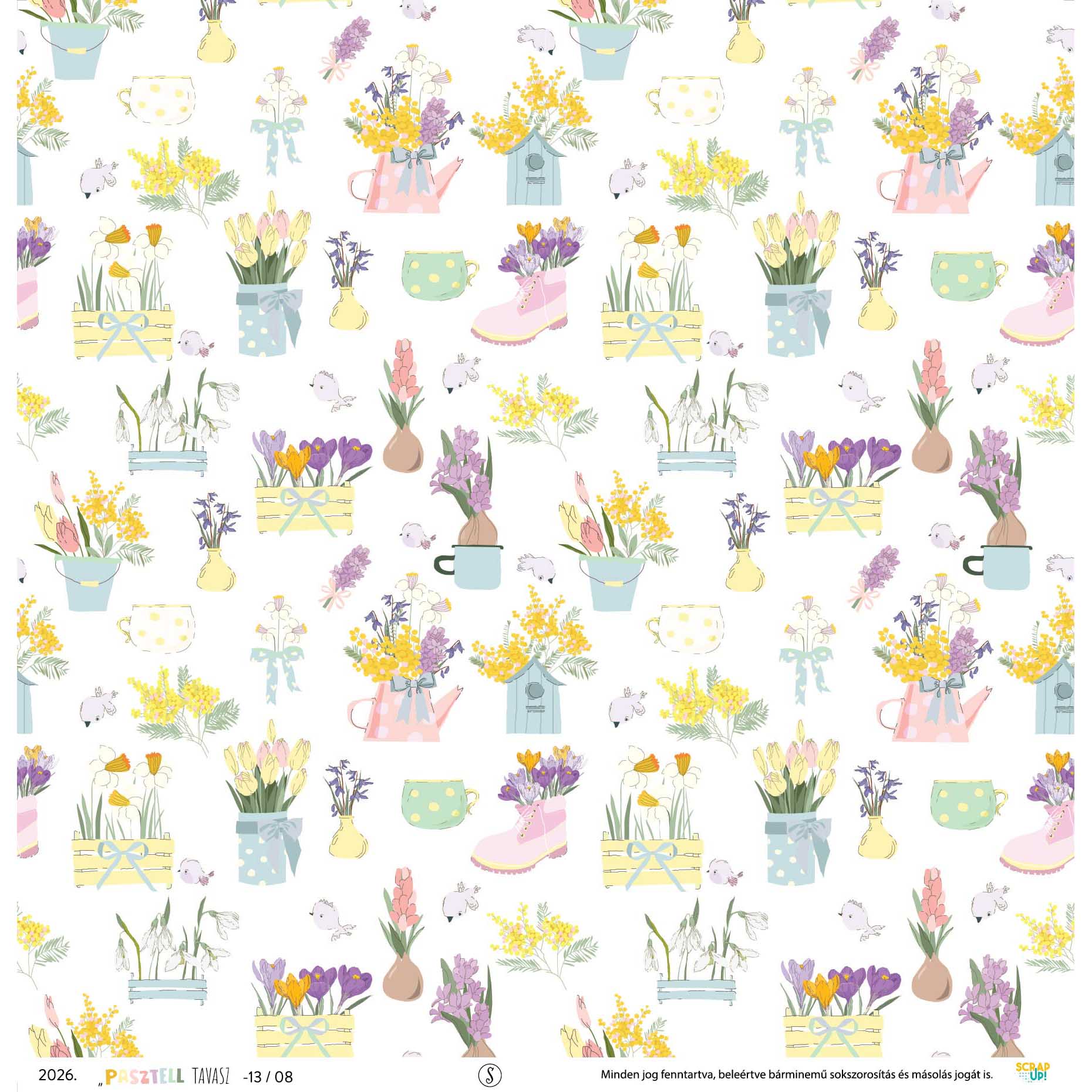 Pasztell tavasz - 08 pasztell-tavasz-08-1774889837 Édes kis semmiség - Scrapup.hu - ScrapBook Webáruház
