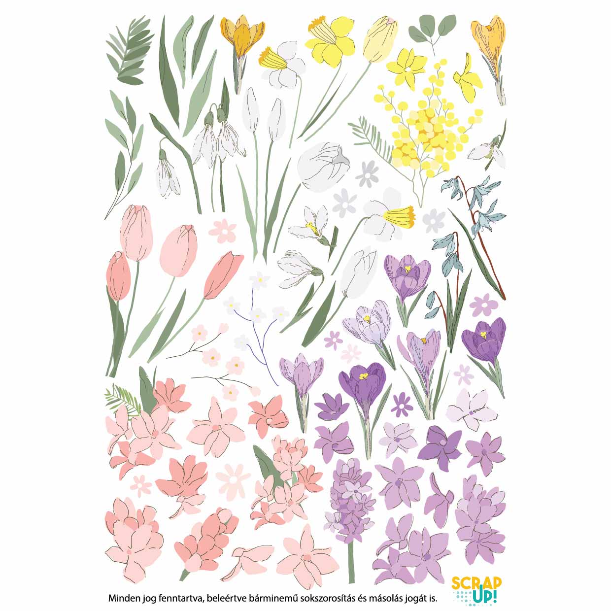 Pasztell tavasz (kivágóív) pasztell-tavasz-viragos-kivagat-1774891511 Édes kis semmiség - Scrapup.hu - ScrapBook Webáruház